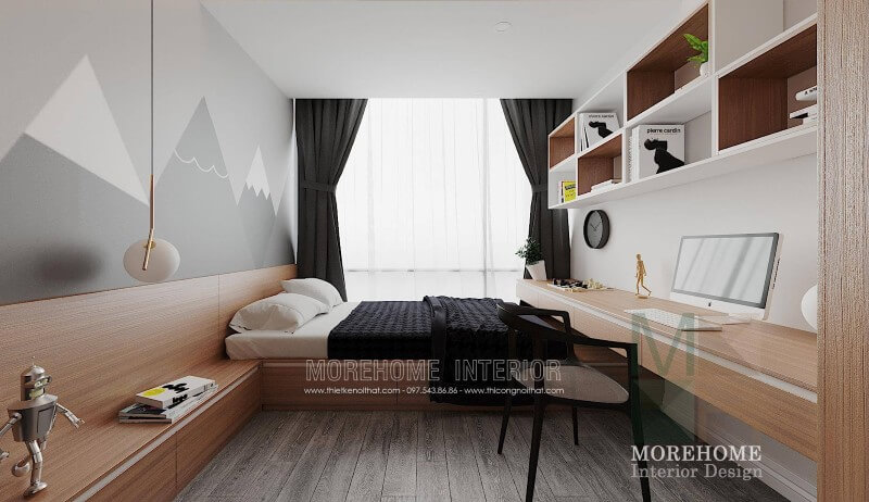 Giường ngủ chung cư hiện đại Giường ngủ chung cư hiện đại