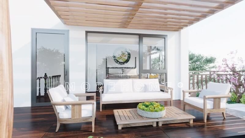 Cửa kính cường lực thường được gia chủ lựa chọn để ánh sáng được kết hợp hài hòa giữa yếu tố tự nhiên và nhân tạo đông thời tạo không gian thoáng mát hơn