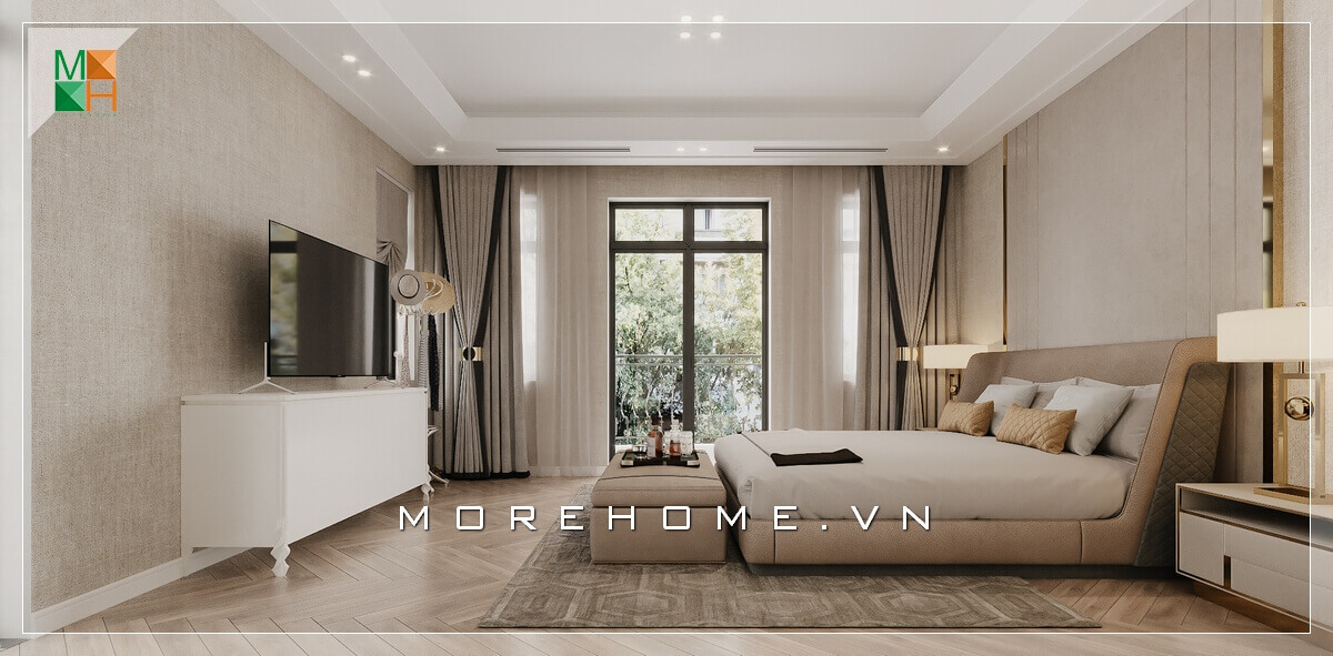 Mang đến một không gian ấn tượng với các thiết kế nội ngoại thất bệt thự tân cổ điển cuốn hút